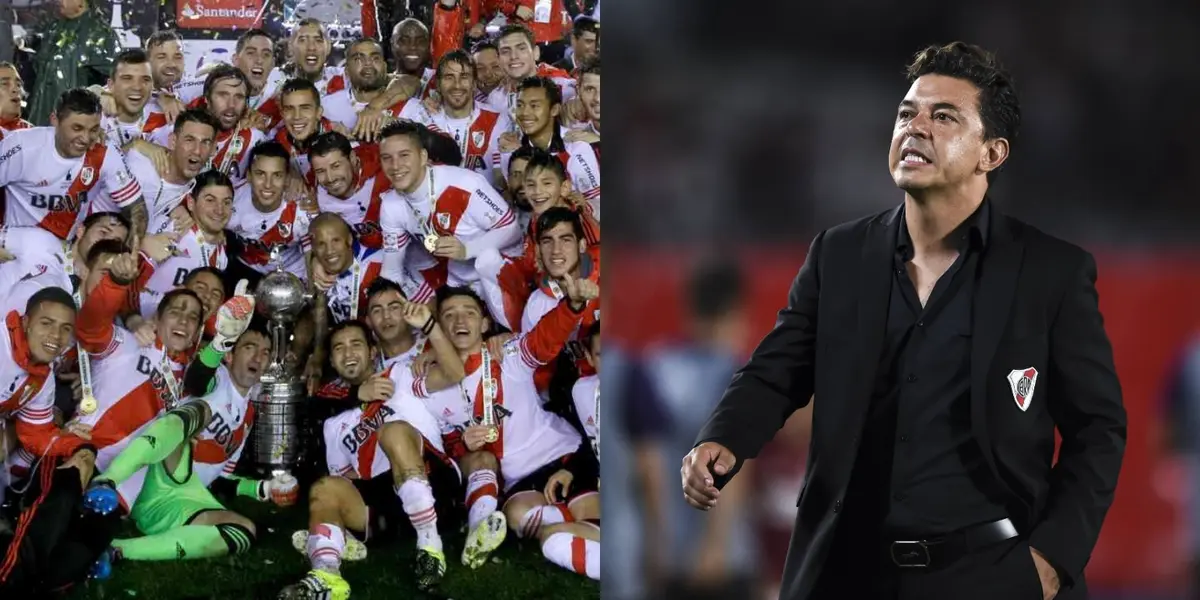 El histórico que no descarta regresar a RIver y volver a ser dirigido por Marcelo Gallardo.