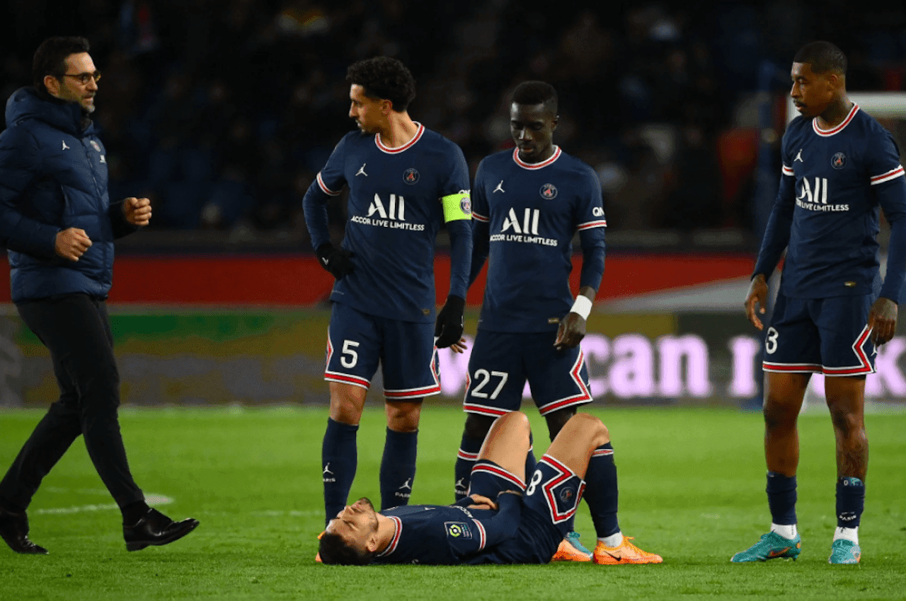 El hombre del PSG padece una pubalgia y podría ser intervenido quirurjicamente por el cual estaría sin actividad al menos ocho semana.