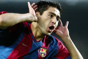 El ídolo de Boca Juniors recordó su etapa por el elenco Culé y al entrenador neerlandés.