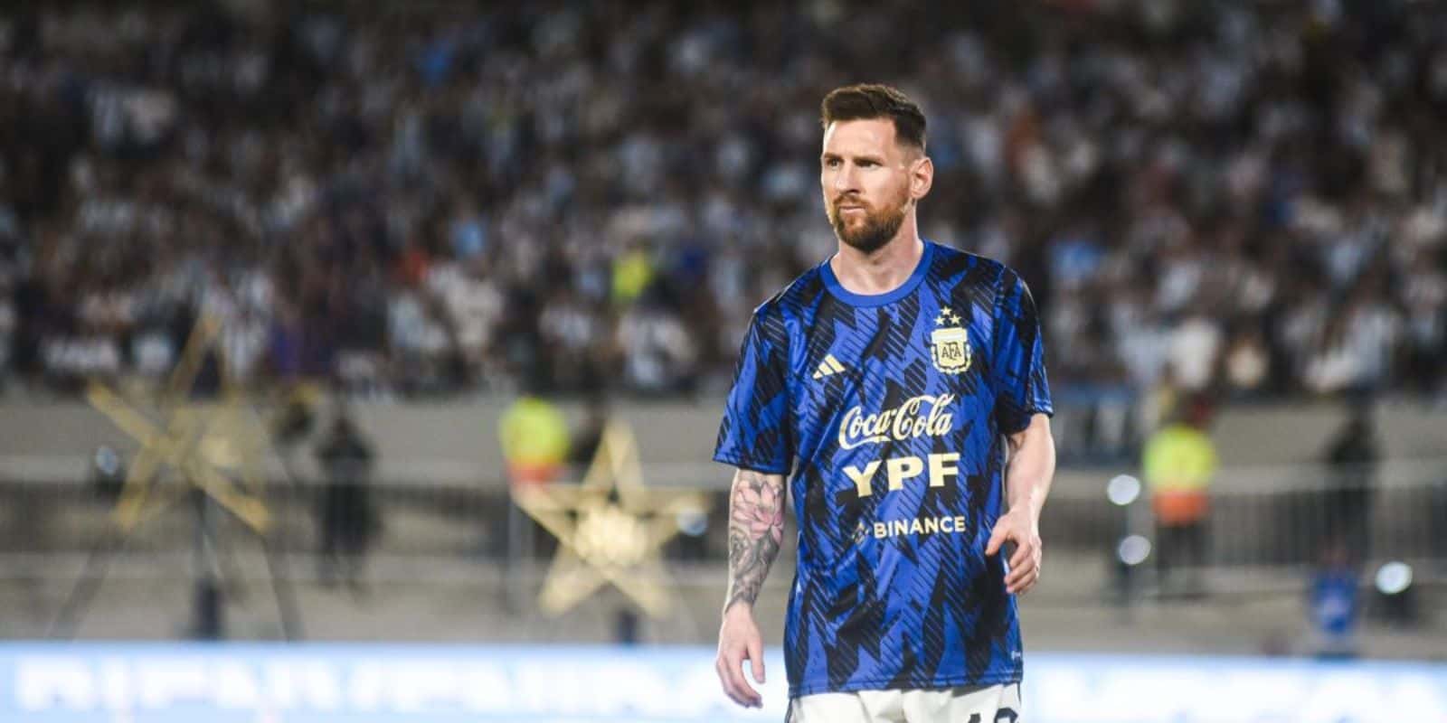 El ídolo de la Selección Argentina fue el jugador más aplaudido en la previa al partido con Ecuador.