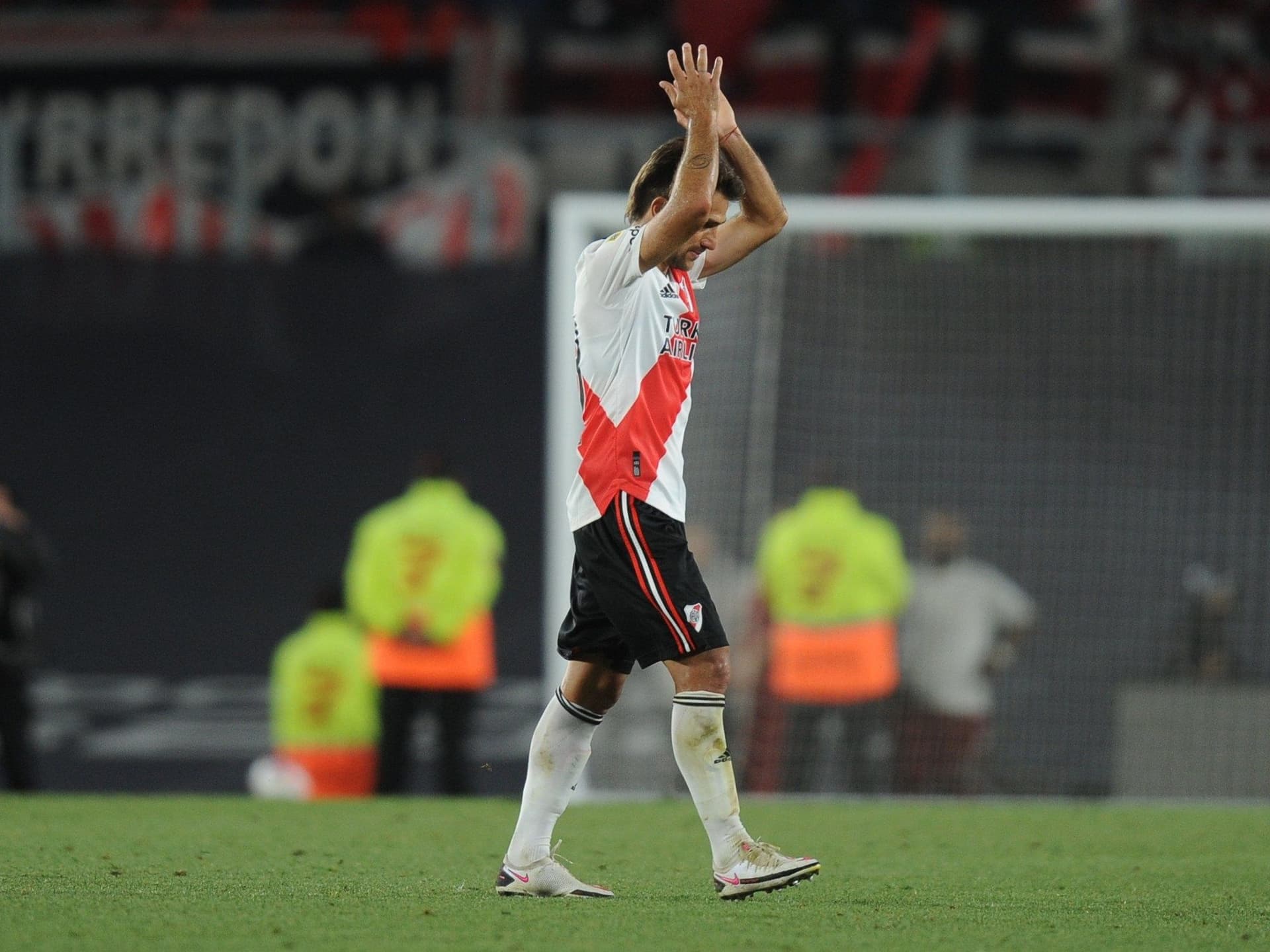 El ídolo Millonario dijo unas palabras luego de la coronación en el Trofeo de Campeones.