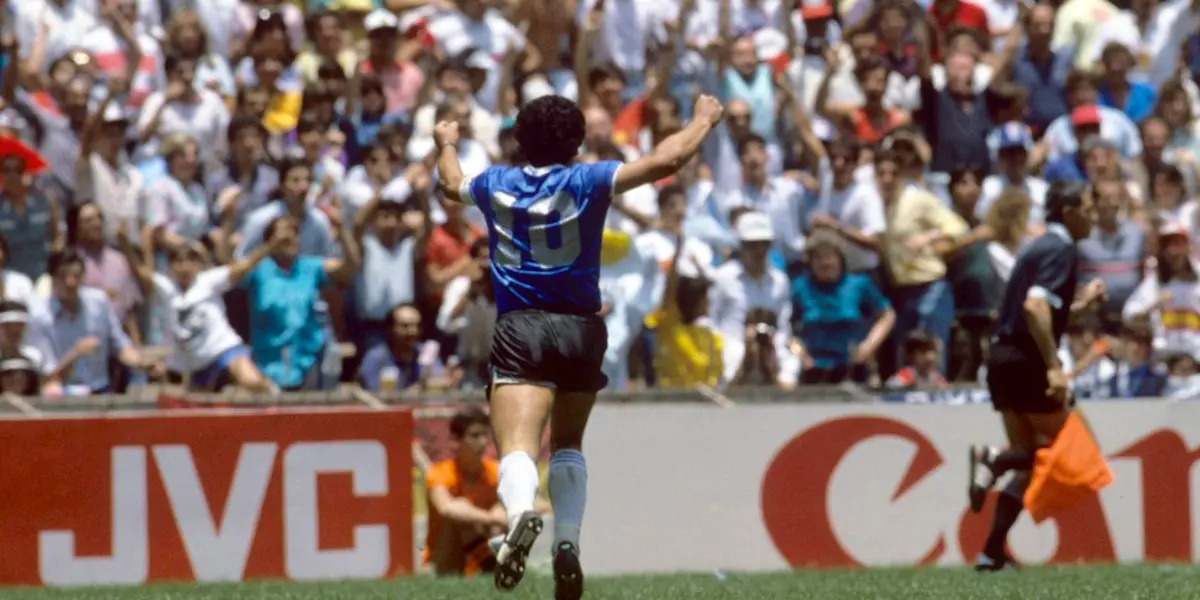 El Instagram de Diego se manifestó por el año que se viene con imágenes del 10 frente a Inglaterra en México 1986.