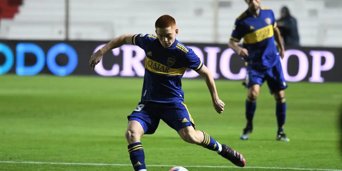 El joven de 16 años tuvo una gran presentación en Primera División.