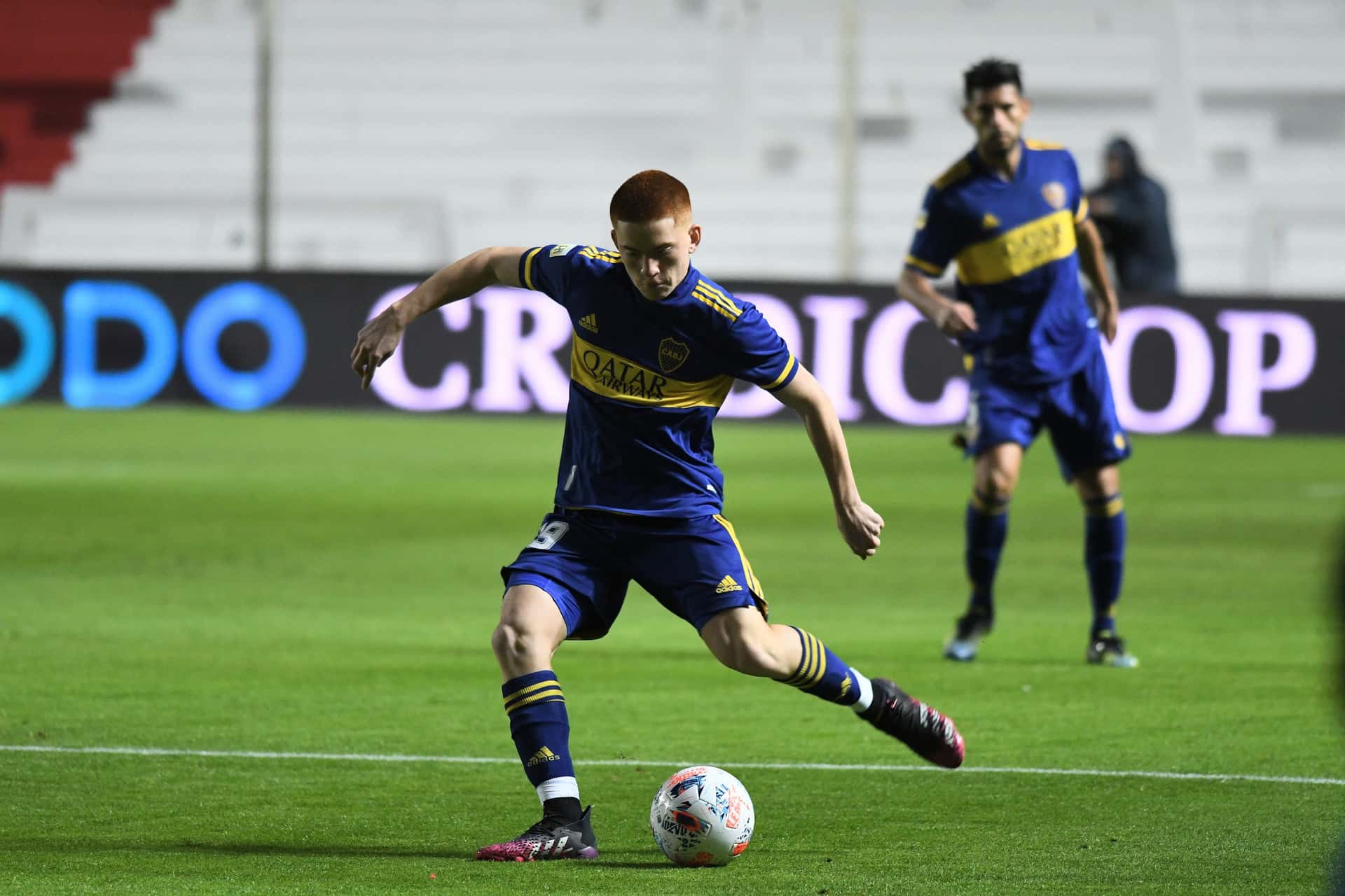 El joven de 16 años tuvo una gran presentación en Primera División.