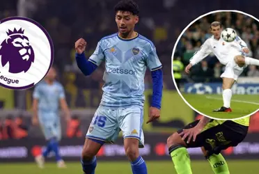 El joven volante del Xeneize está en un gran momento, en donde anotó un lindo tanto y despertó interés en Inglaterra.