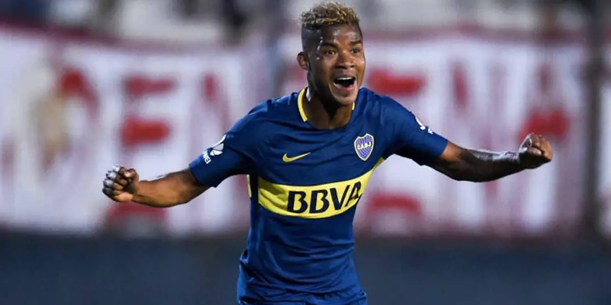 El jugador colombiano podría dejar una fortuna en Boca Juniors en el próximo mercado de pases.