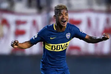 El jugador colombiano podría dejar una fortuna en Boca Juniors en el próximo mercado de pases.