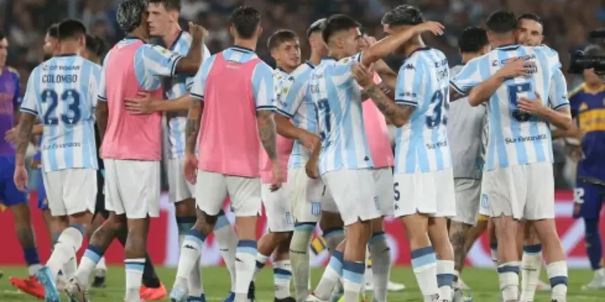 El jugador de Racing habló del polémico penal (PBJ)