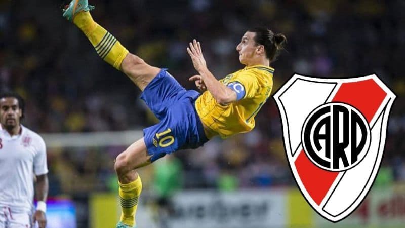 El jugador de River Plate que es comparado con Zlatan Ibrahimovic