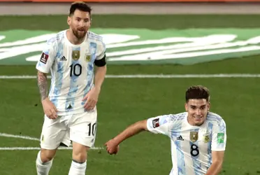 El jugador de River también tuvo tiempo para divertirse antes de presentarse en la Albiceleste bajo las órdenes de Lionel Scaloni.