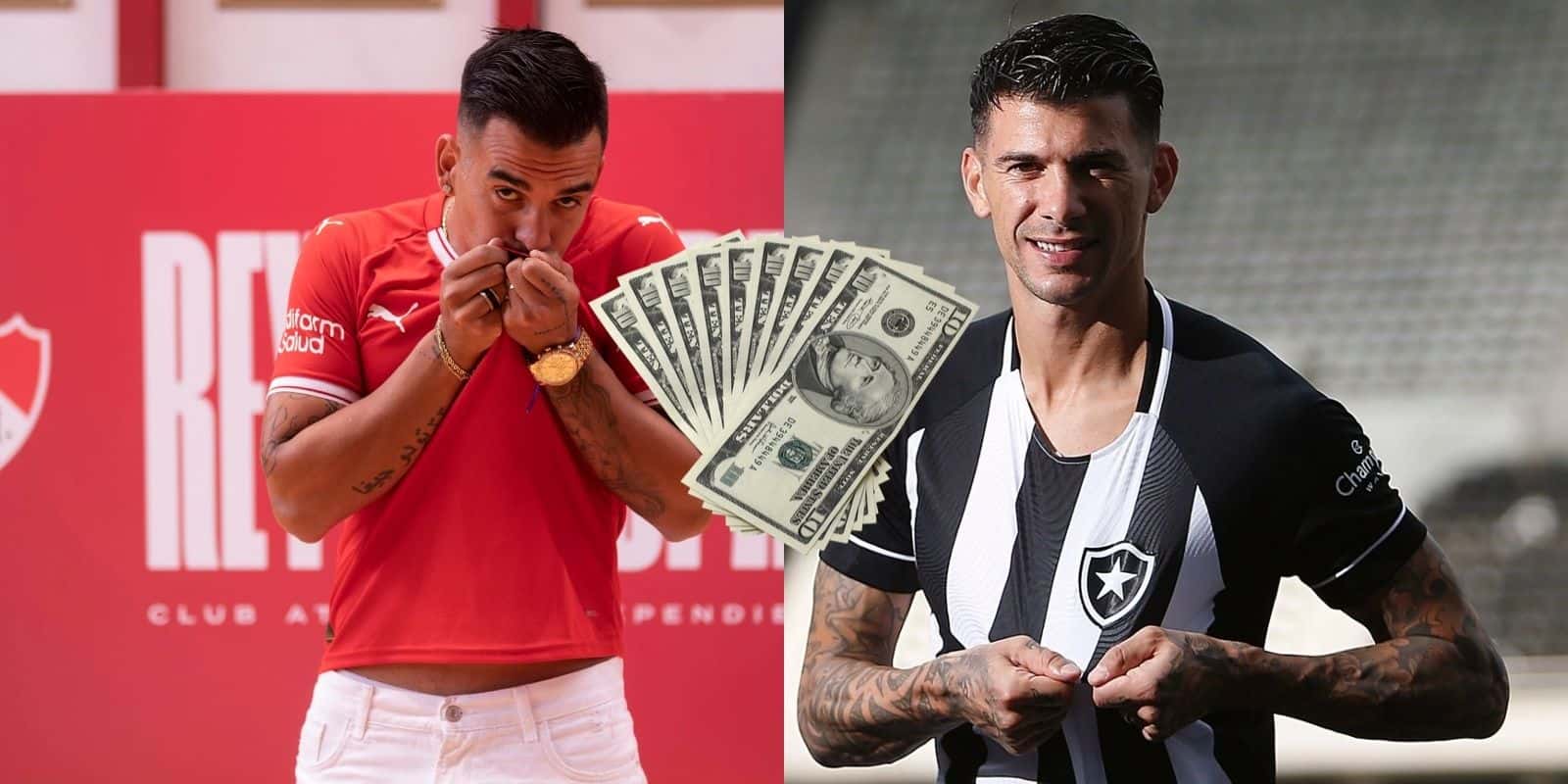 El jugador del Botafogo tuvo un gran paso por el Rojo de Avellaneda entre 2014 y 2017.