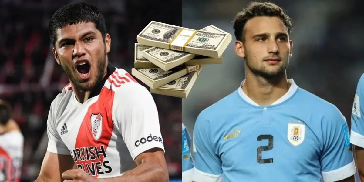 El juvenil uruguayo está en conversaciones con el Millonario para ponerse la Banda Roja, quien al mismo tiempo busca deshacerse del Sicario.