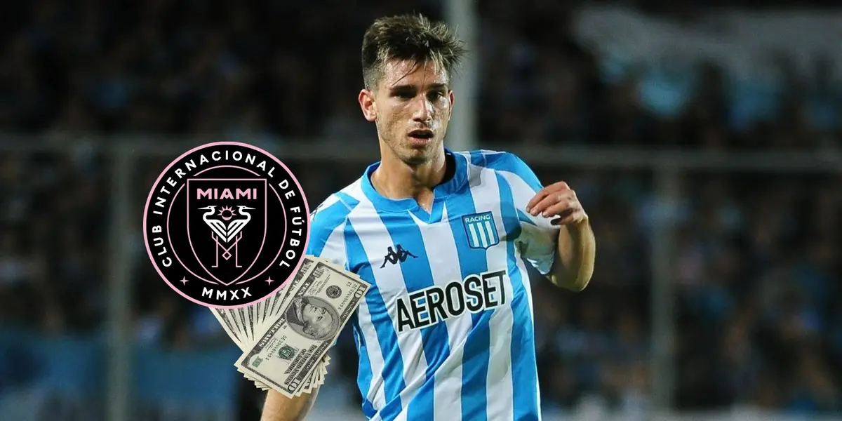 El lateral derecho de la Academia aparece en la órbita del equipo de Lionel Messi.