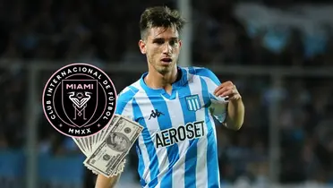 El lateral derecho de la Academia aparece en la órbita del equipo de Lionel Messi.