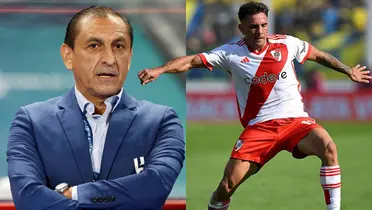 El lateral izquierdo tuvo una pésima actuación contra Boca Juniors en el superclásico.