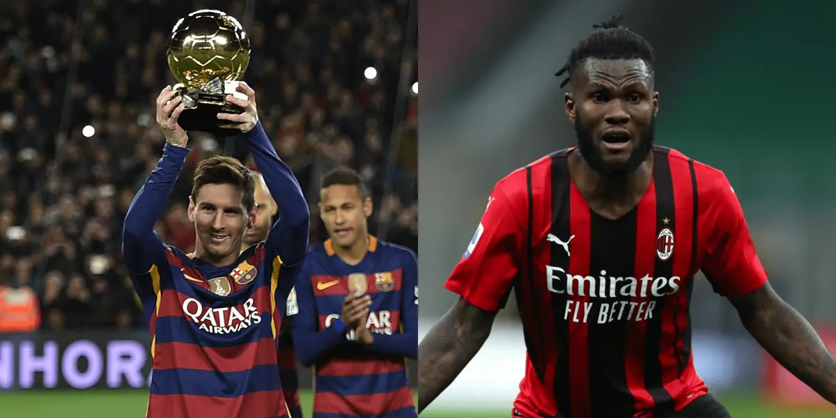 El legado de Leo será eterno y Kessié se mostró sorprendido por todos los premios que obtuvo la Pulga mientras jugó en el Barcelona