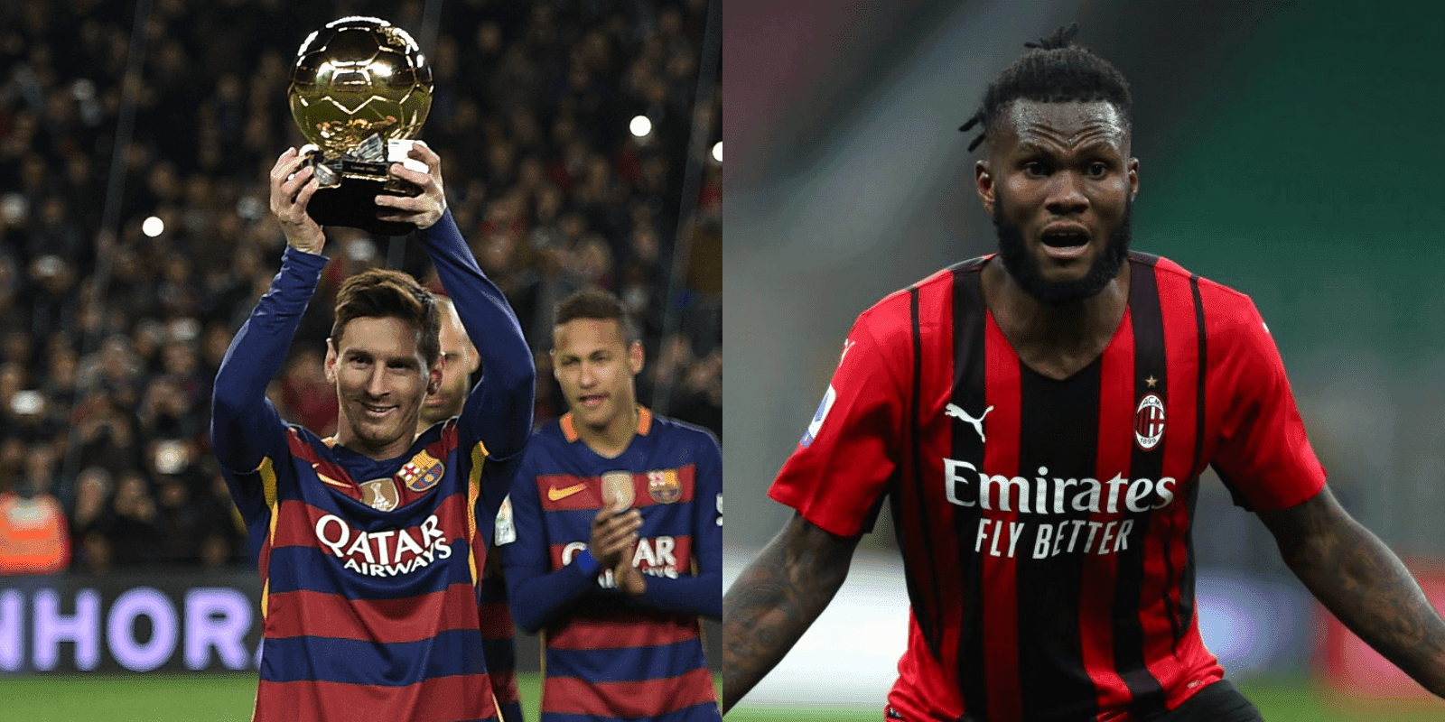 El legado de Leo será eterno y Kessié se mostró sorprendido por todos los premios que obtuvo la Pulga mientras jugó en el Barcelona