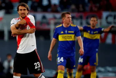 El León ingresó en el segundo tiempo de la victoria por 2-1 en el Monumental, por la fecha 14 de la Liga Profesional.