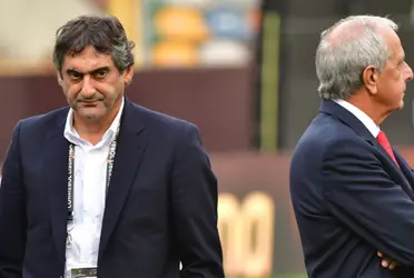 El mánager del Millonario se refirió a la posible partida del delantero colombiano. 