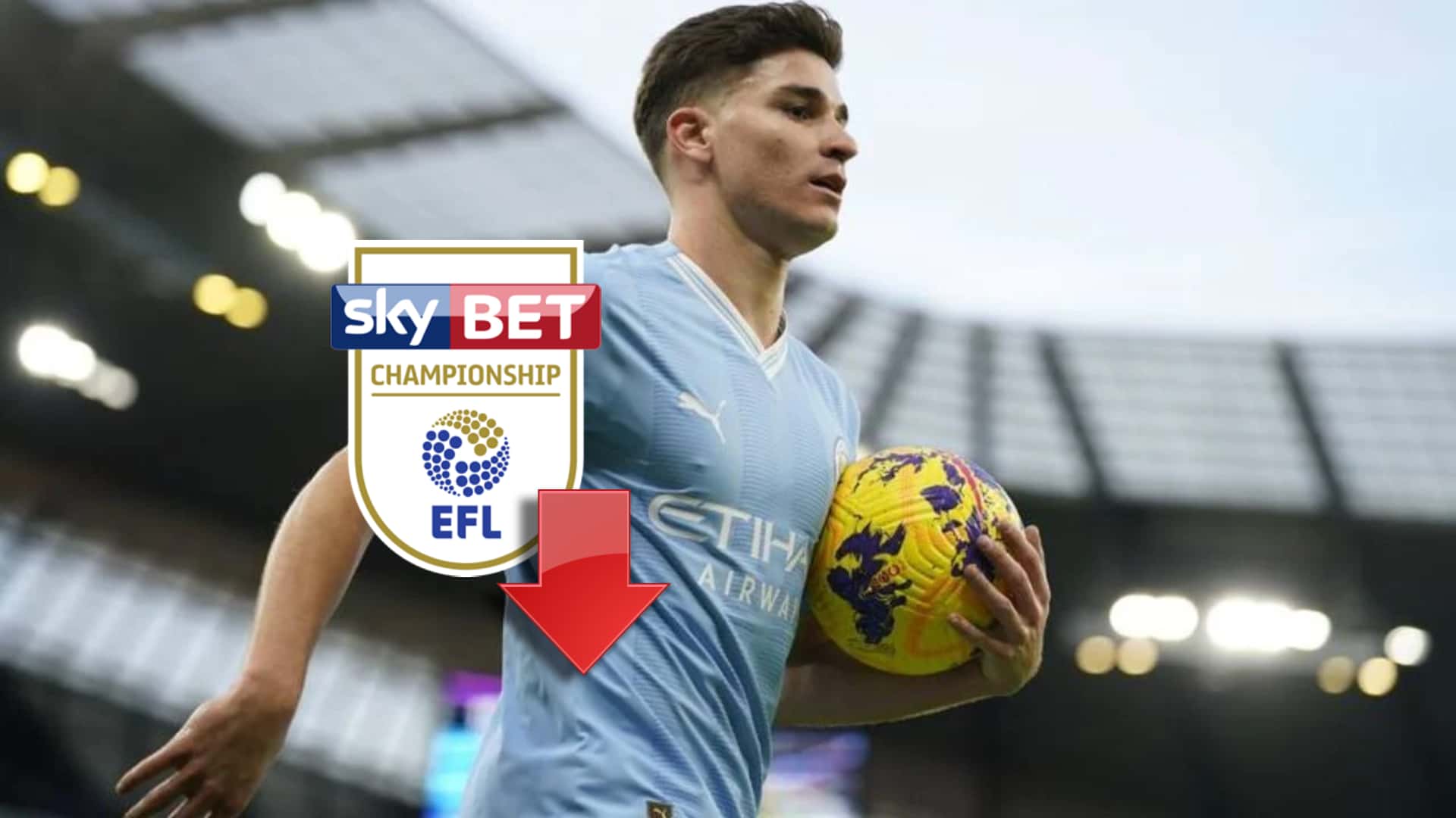 El Manchester City de Julián Álvarez podría terminar descendiendo