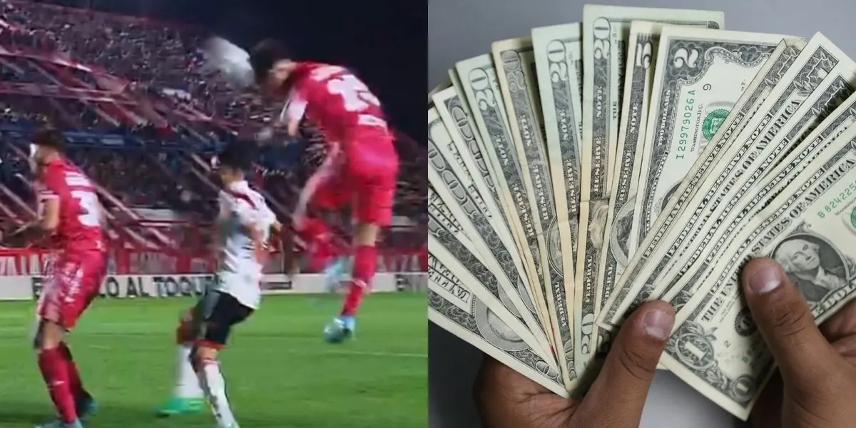 El marcador de punta perdió la marca en el primer gol del Bicho en un córner tempranero.