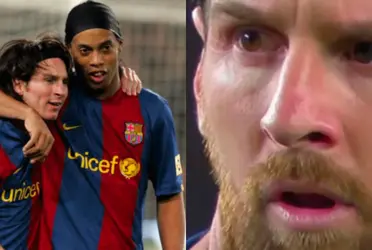 El máximo ganador del Balón de Oro recordó sus primeros años en el Barcelona junto al brasileño