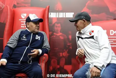 El máximo ídolo de Independiente de Avellaneda habló de Diego Maradona, quien lo tenía de ídolo.