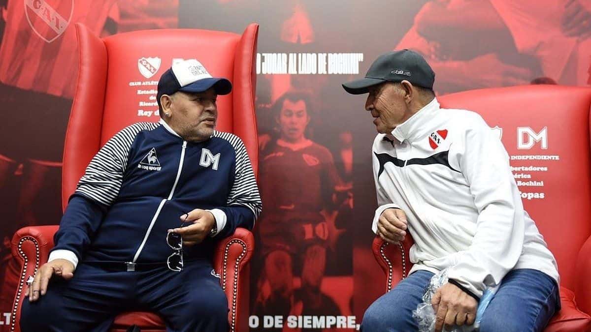 El máximo ídolo de Independiente de Avellaneda habló de Diego Maradona, quien lo tenía de ídolo.