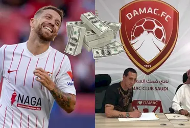 El mediocampista argentino de 35 años es pretendido por el Damac.