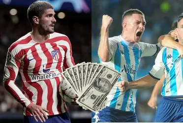 El mediocampista del Atlético de Madrid es un representante de la Academia en Europa.