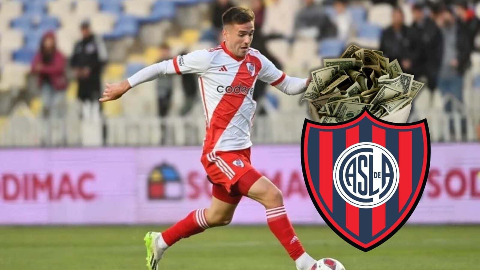El mediocampista del equipo millonario ganaría mucho menos que lo que percibe ahora.