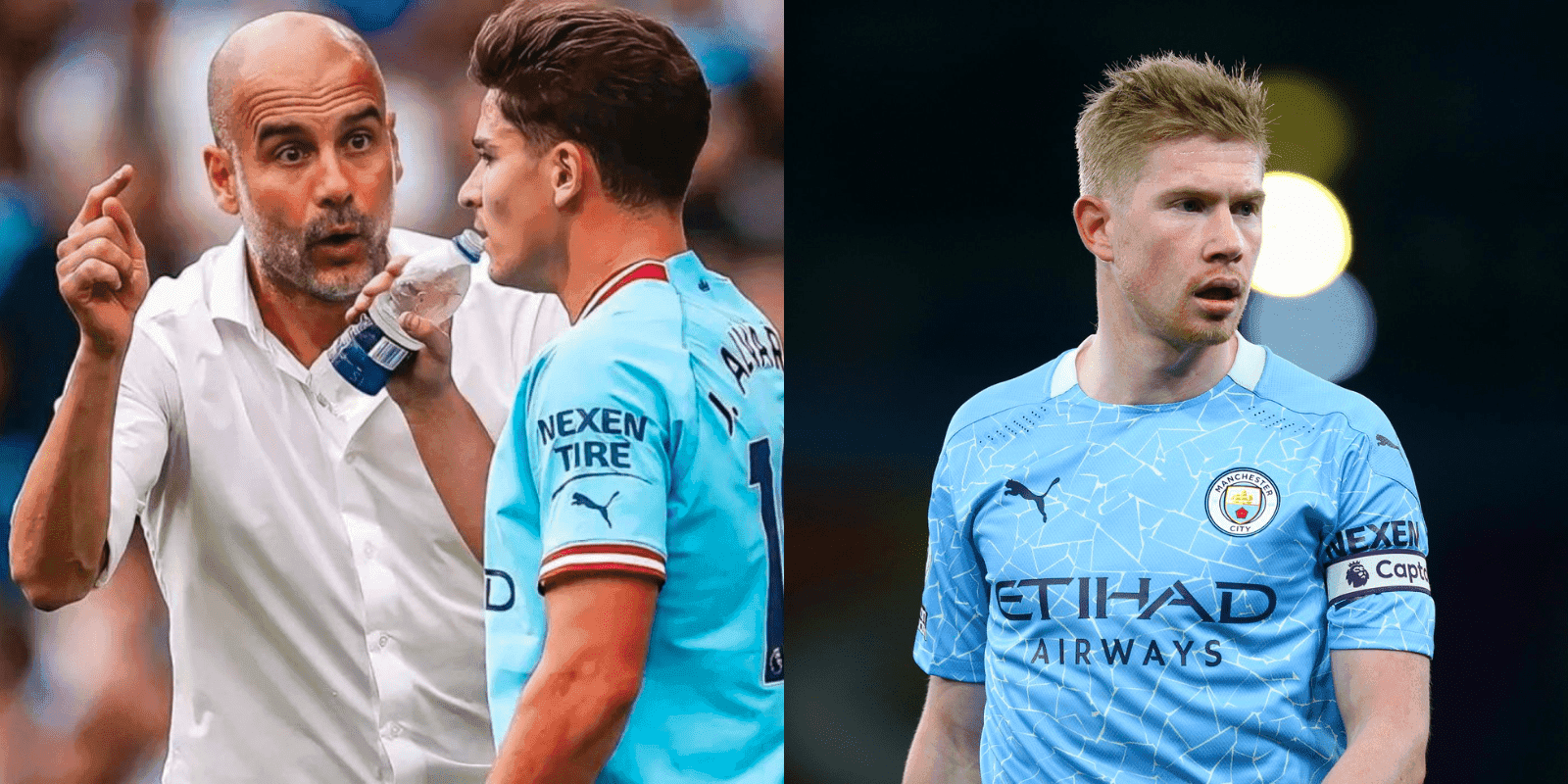El mediocampista del Manchester City se rindió a los pies del campeón del mundo