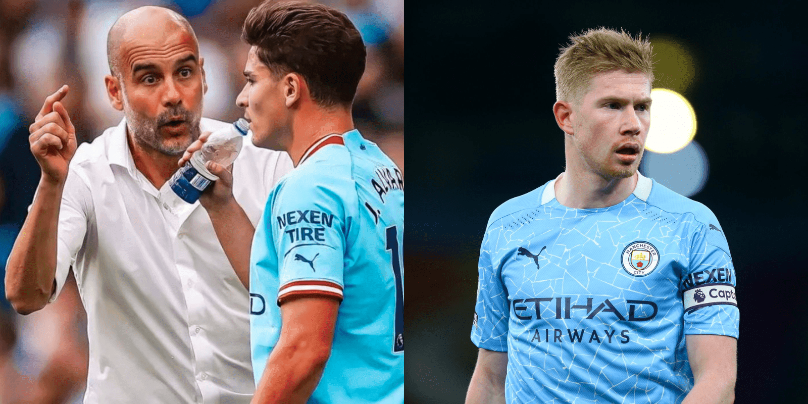El mediocampista del Manchester City se rindió a los pies del campeón del mundo