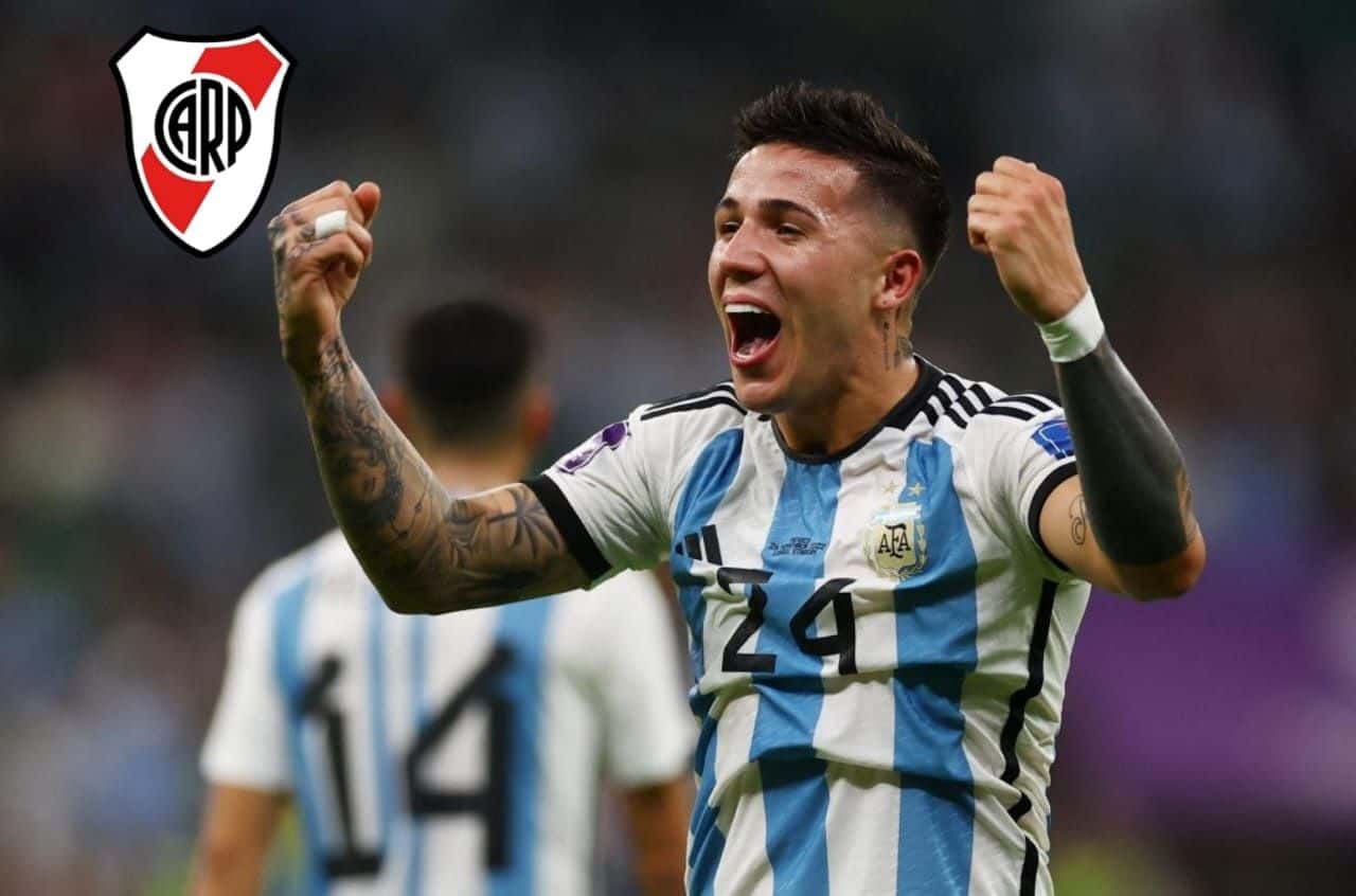 El mediocampista jugó un partidazo ante Croacia y en los festejos con la gente se acordó del club que lo formó.