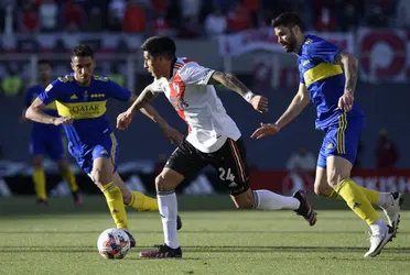 El mediocampista llegó a las cinco amarillas y se perderá el enfrentamiento ante Argentinos Juniors.