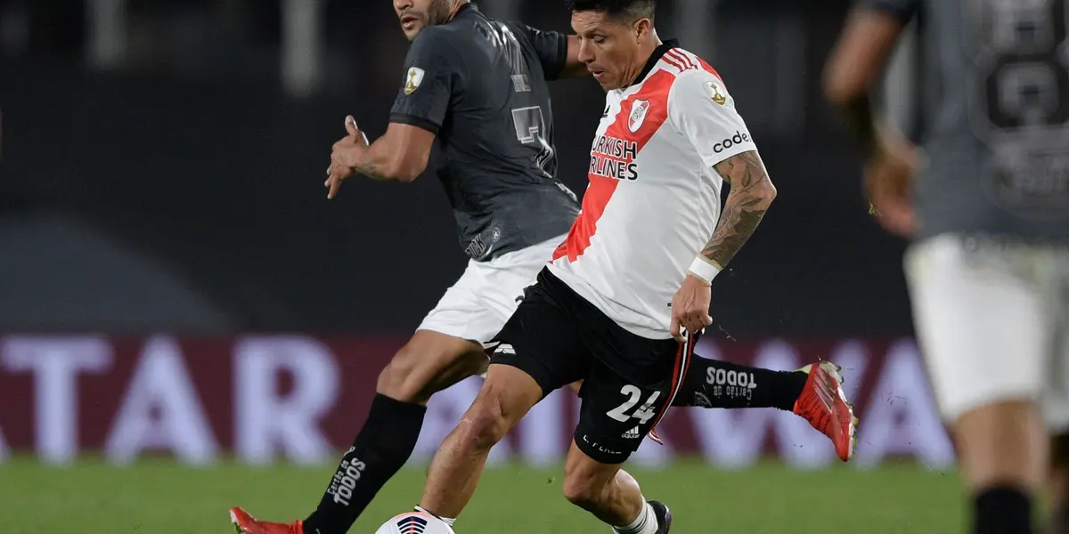 El mediocampista llegó al límite de amarillas y se perderá la vuelta ante Atlético Mineiro en Belo Horizonte, en busca de avanzar a semifinales de la Copa Libertadores de América.