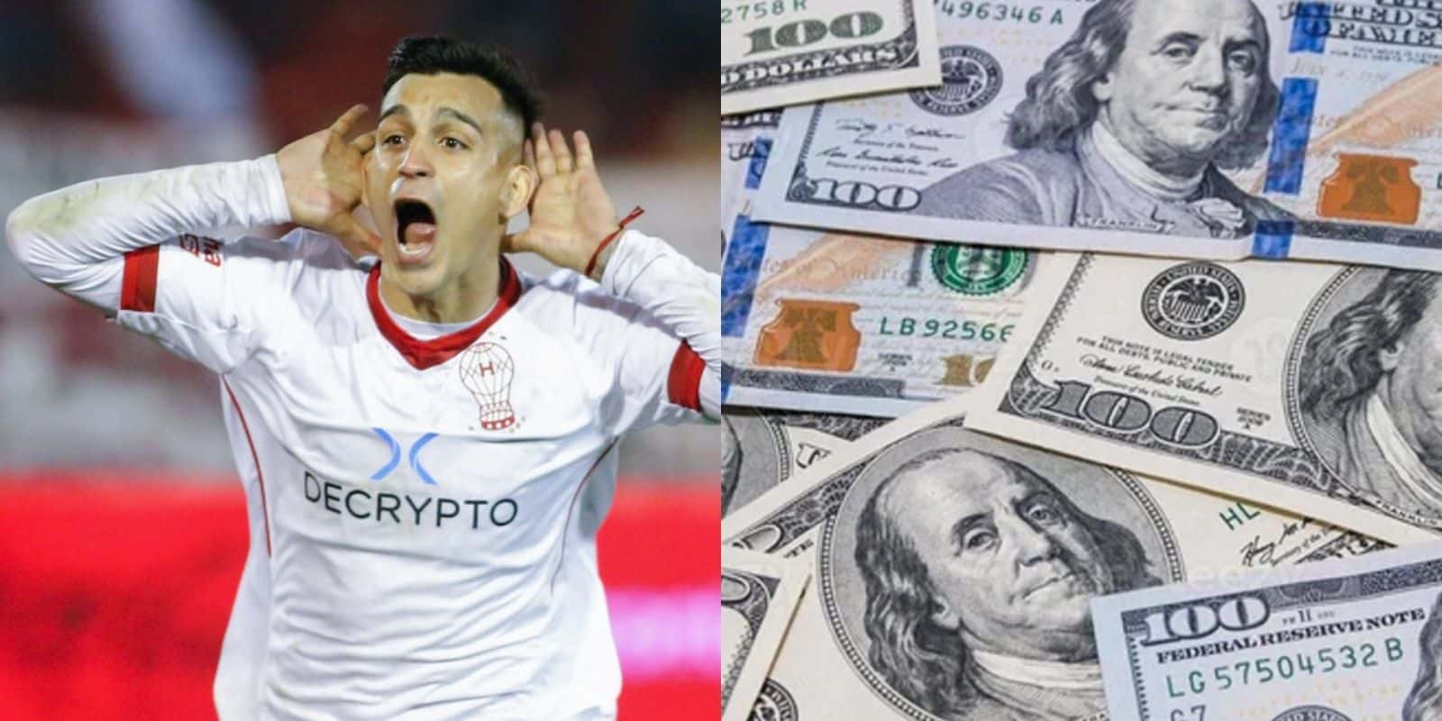 El mediocampista que ahora está en Huracán podría hacerle ganar al Xeneize una suma considerable de dinero.