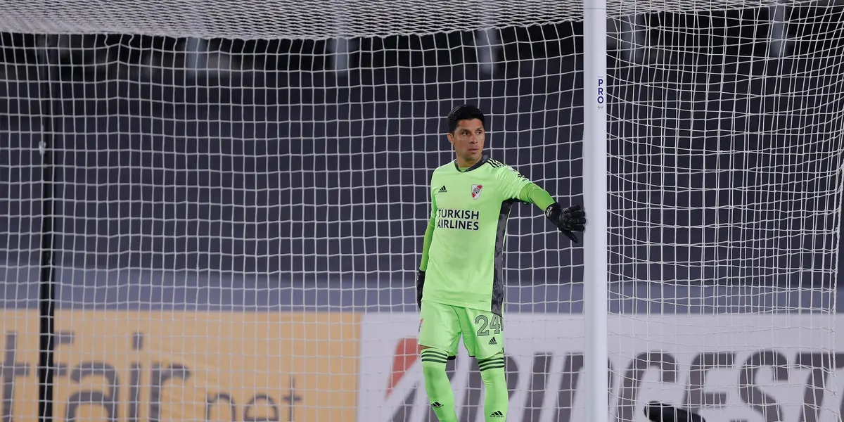 El mendocino se puso los guantes en la victoria por 2-1 en la Copa Libertadores.