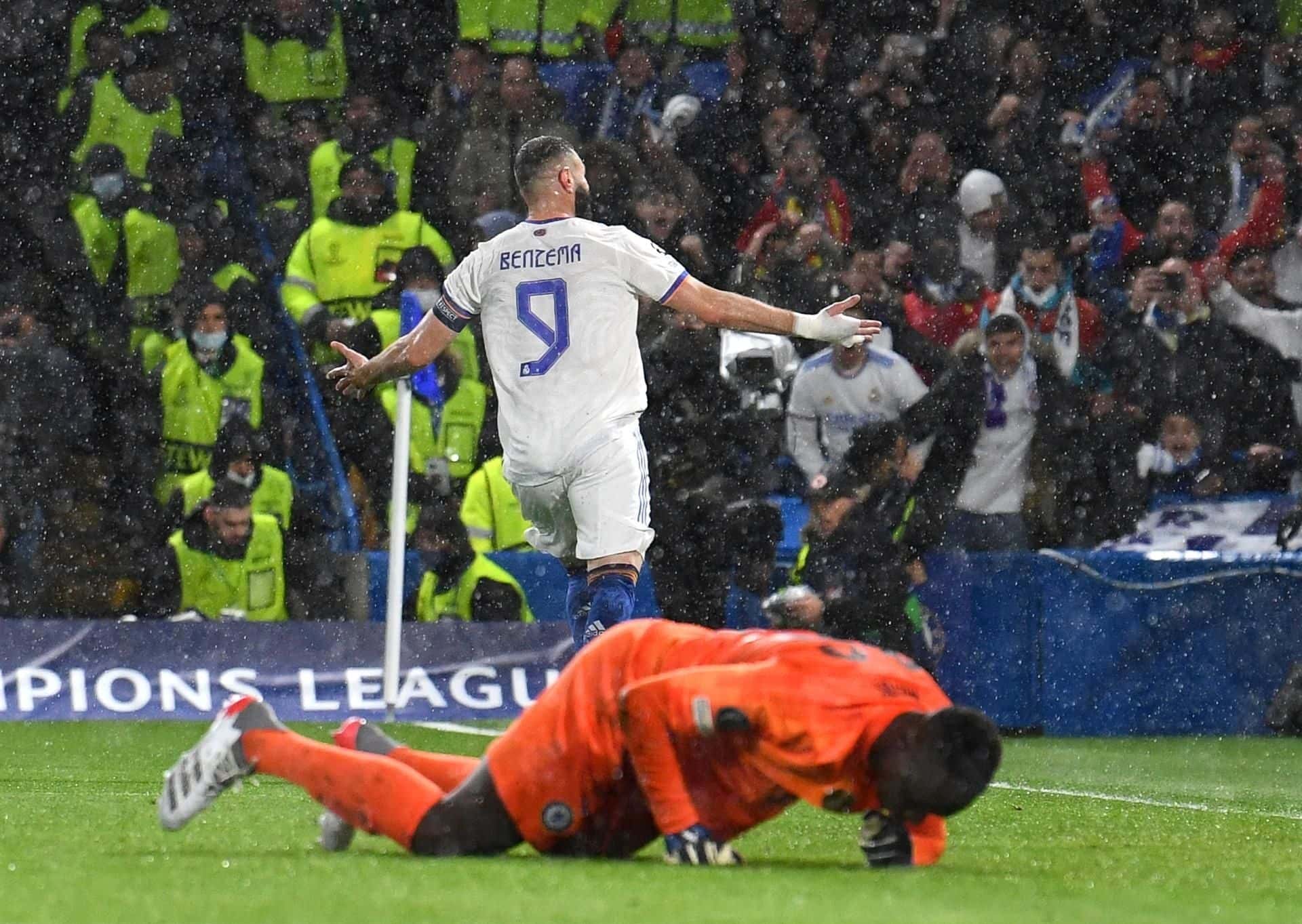 El Merengue se impuso por 3 a 1 ante Chelsea en la ida por los cuartos de final de la Champions League.