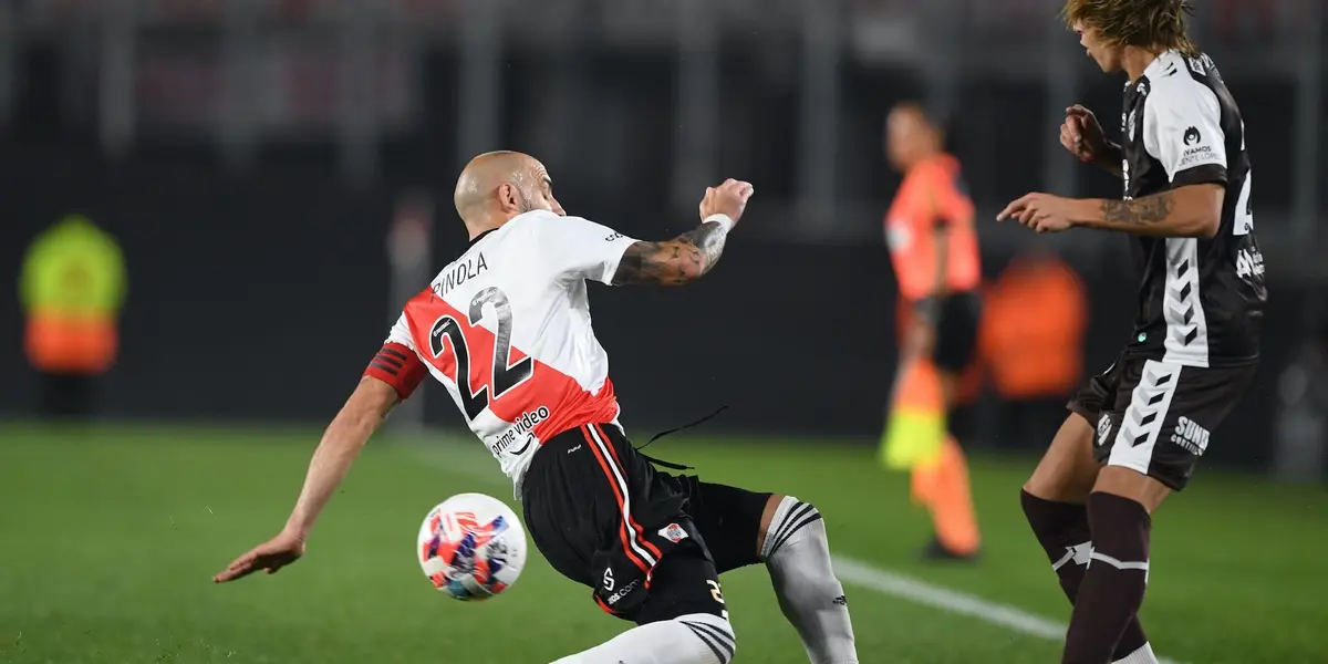 El Millo lo ganaba 1 a 0 ante el Calamar, pero Leandro González Pírez, Emmanuel Mammana y Ezequiel Centurión protagonizaron una jugada increíble que terminó en el empate.