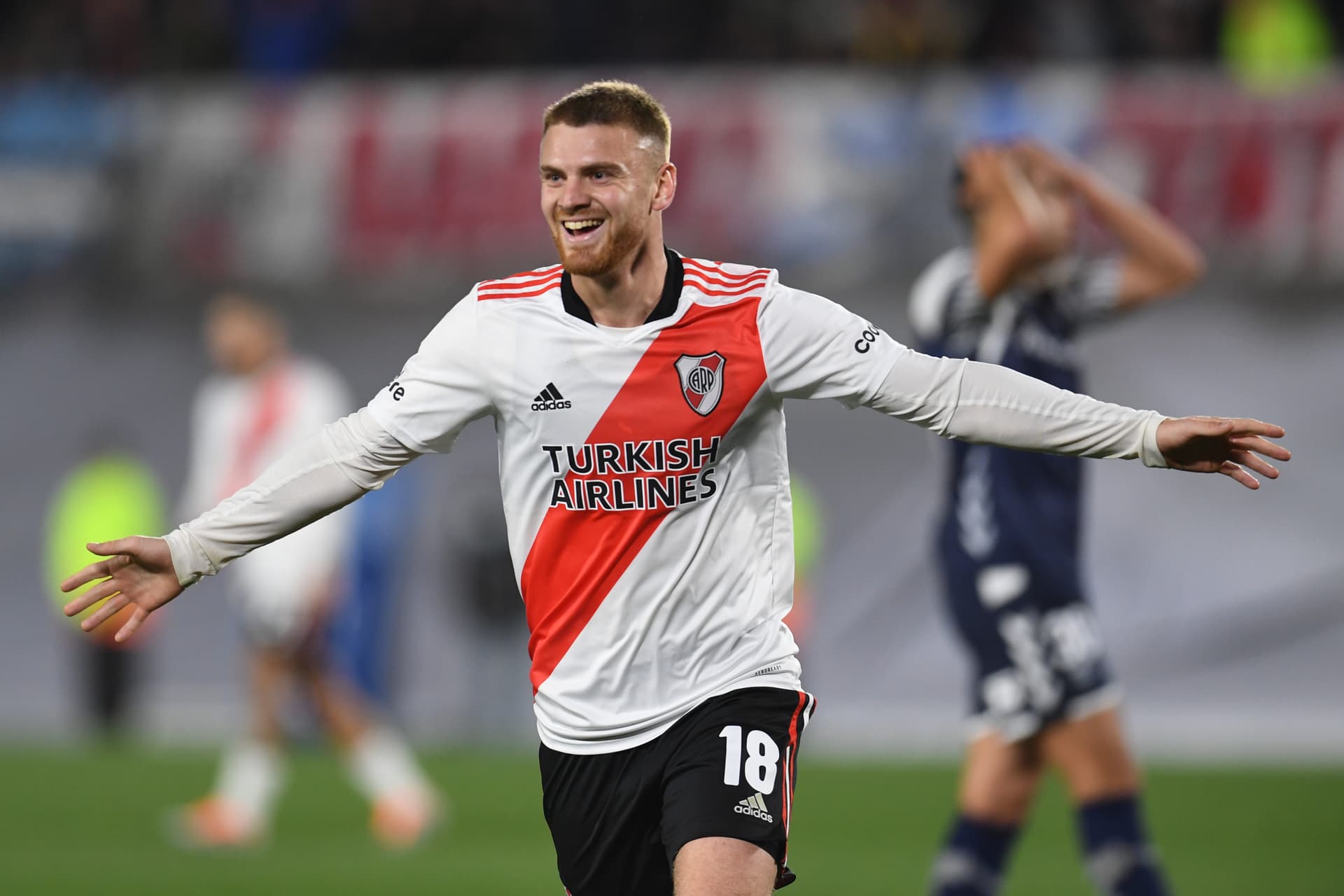 El Millo volvió al triunfo ante Gimnasia en el Monumental, 1 a 0 con gol del exdelantero de Colón.