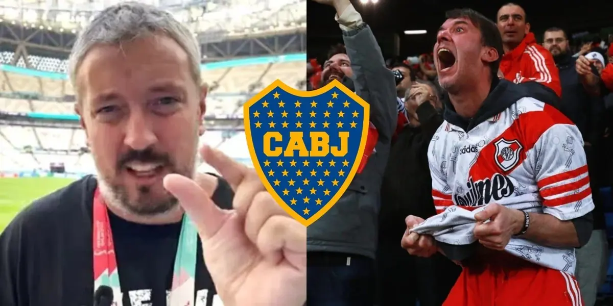 El Millonario dejó en ridículo a Estudiantes sentenciando el partido en el primer tiempo. Pero el picante periodista no se las dejó pasar.