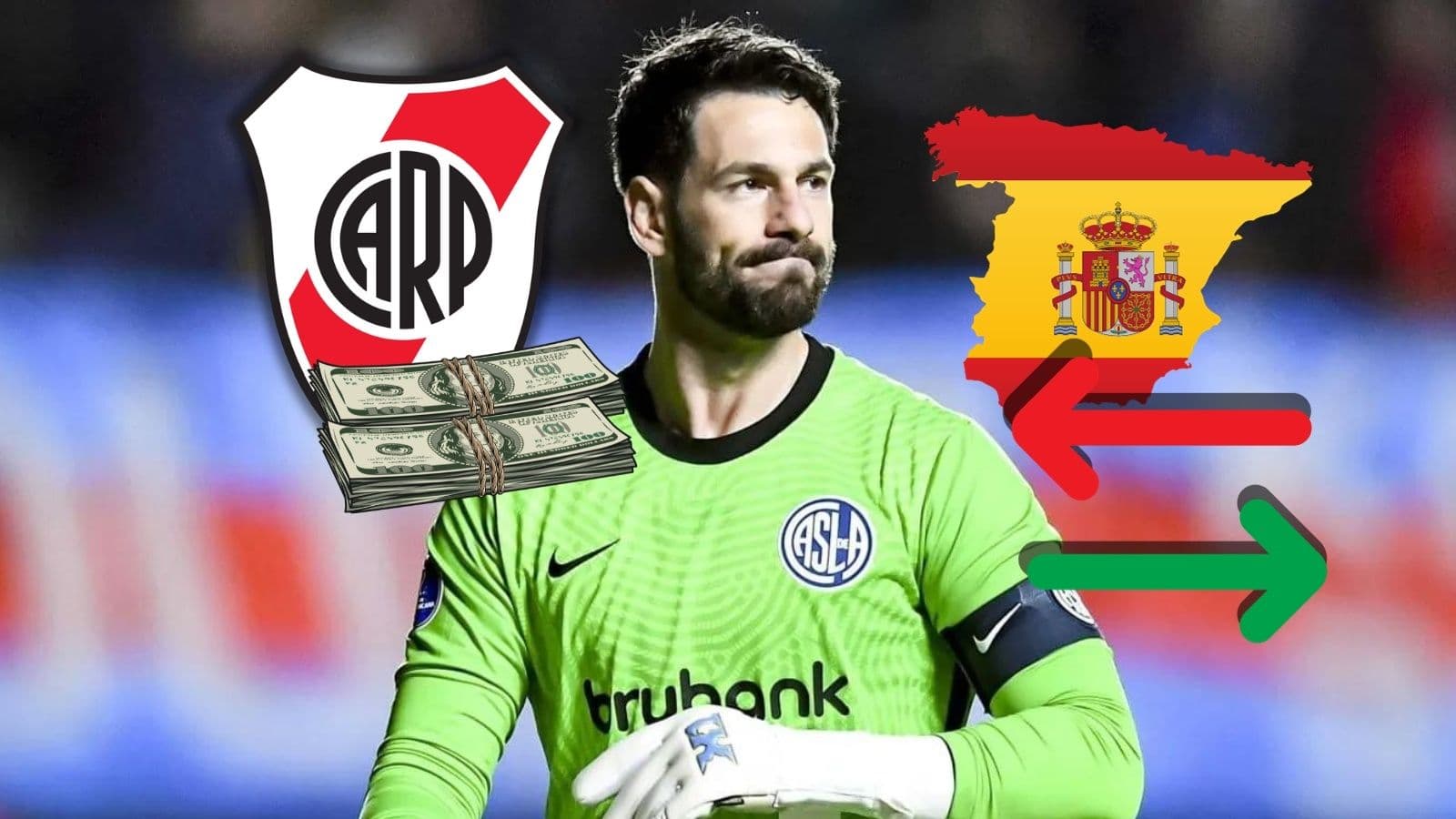 El Millonario dejó salir al arquero hacia el Granada de LaLiga española y sorprendió.