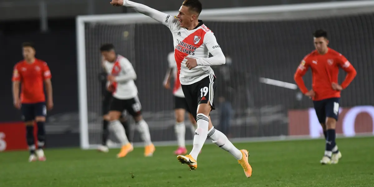 El Millonario y el Rojo igualaron 1-1 en el Monumental, por la décima fecha de la Liga Profesional de Fútbol.