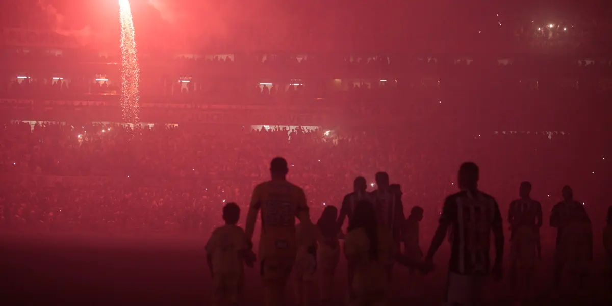 El Monumental fue un hervidero para Mineiro (Foto Baires).