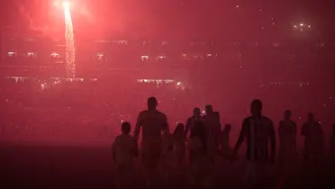 El Monumental fue un hervidero para Mineiro (Foto Baires).