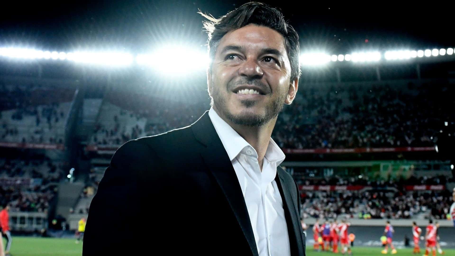 El Muñeco aprovechó para celebrar con un asado en un club de campo.