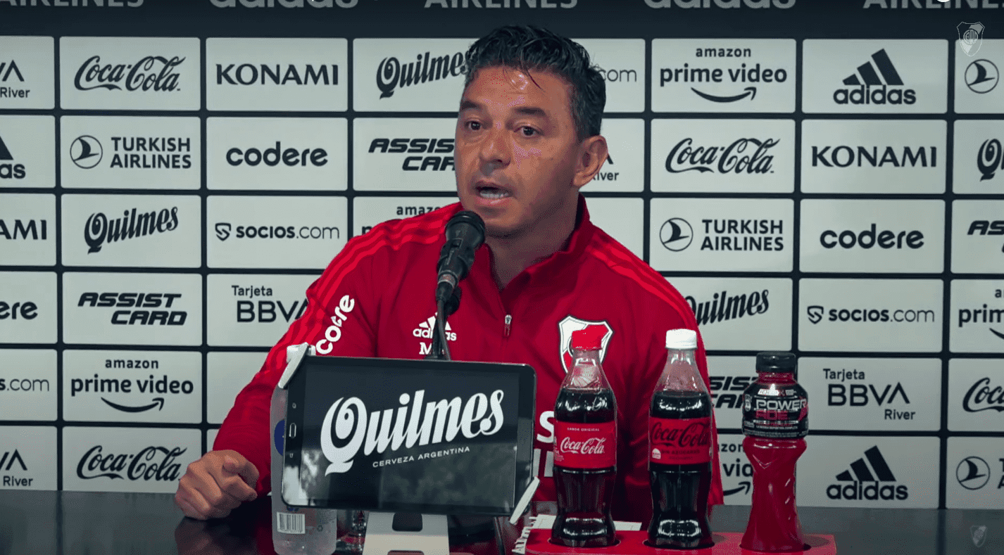 El Muñeco confirmó el equipo en conferencia de prensa y ya no hay misterios de cara al encuentro del domingo en el Monumental.