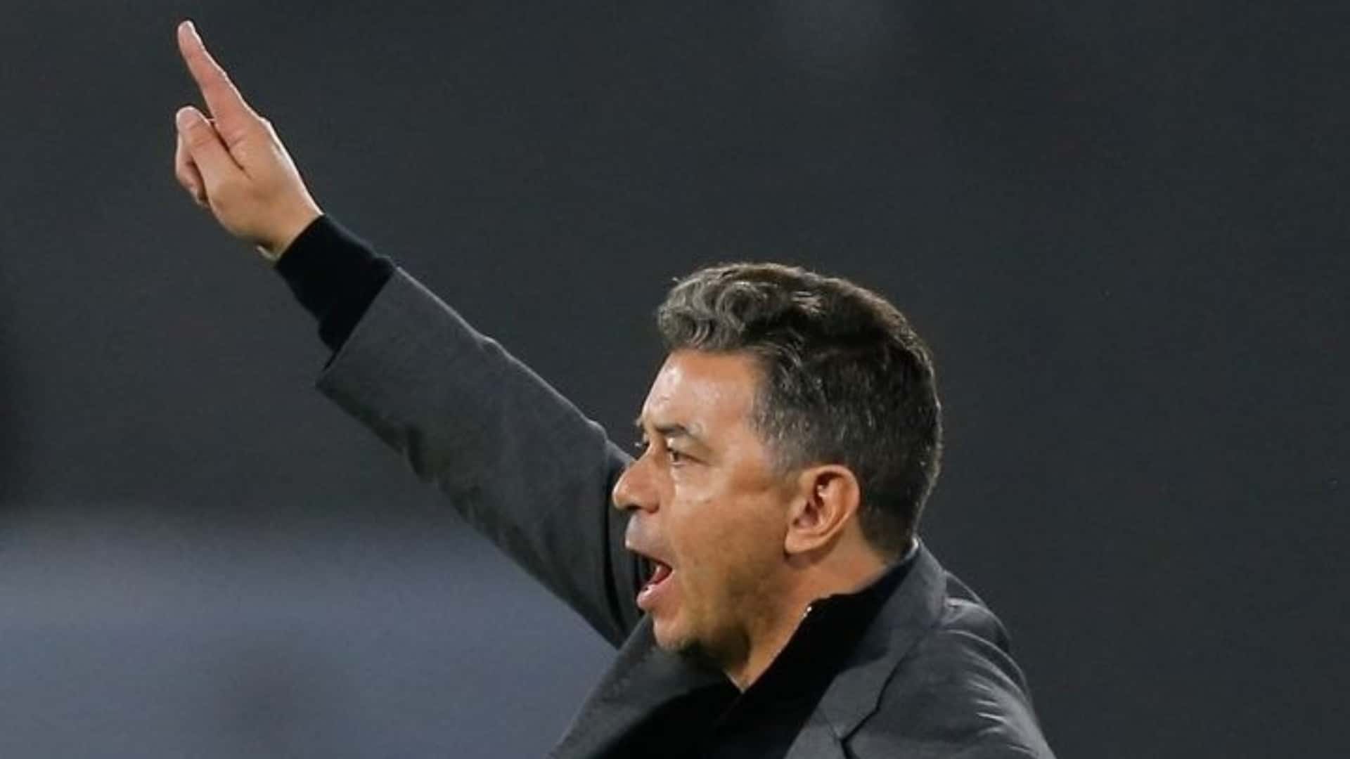 El Muñeco habló en conferencia de prensa tras el partido.
