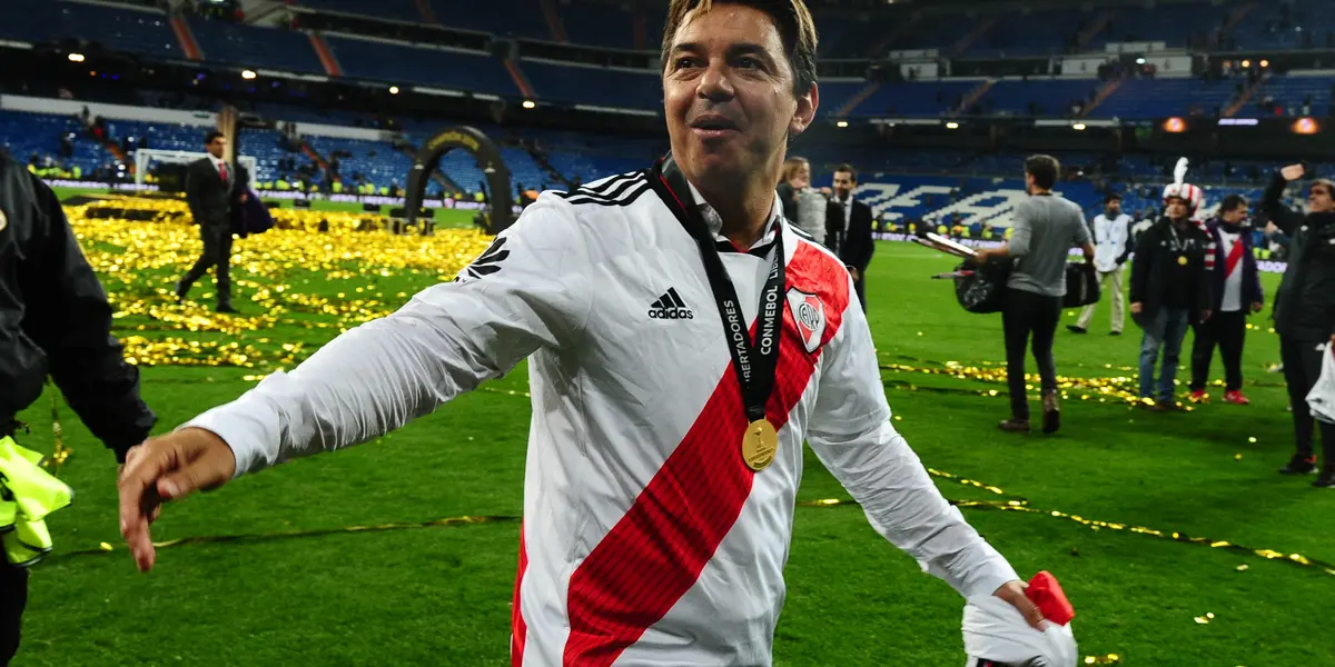 El Muñeco rememoró el histórico Superclásico de la Copa Libertadores de América 2018.